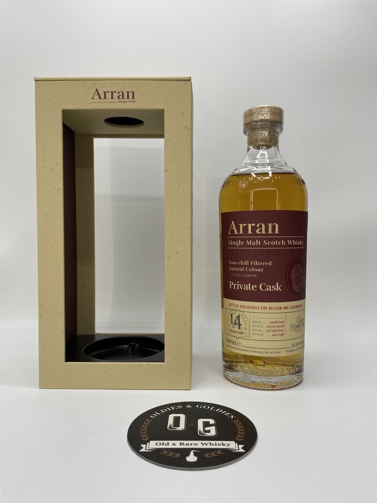 Arran 2006 14y  Single Cask The Nectar 51,9% 70cl