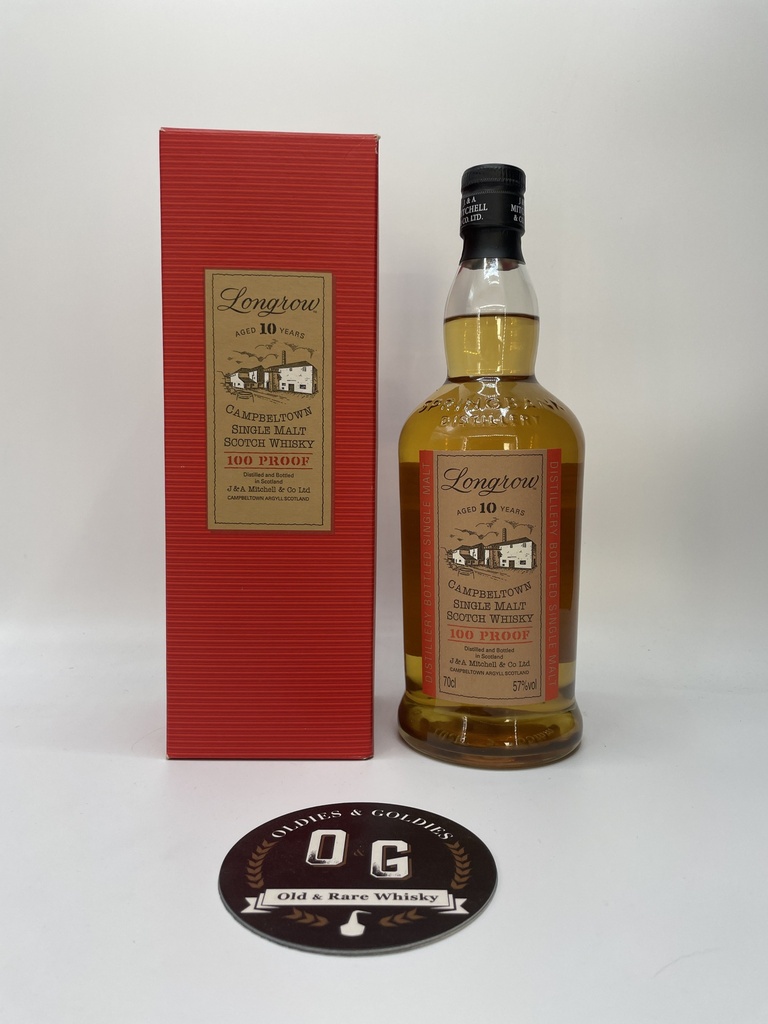 Longrow 10y (100 Proof) bottled 2009 for The Nectar 57% 70cl