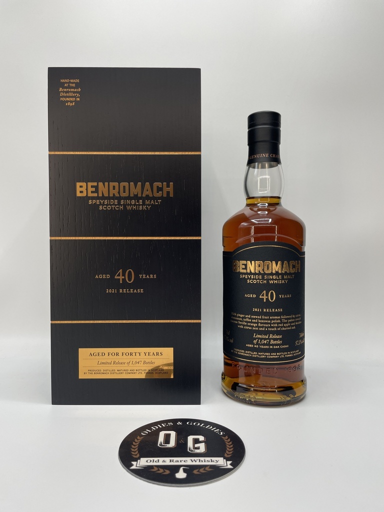 Benromach 40y (2021 release) 57,1% 70cl