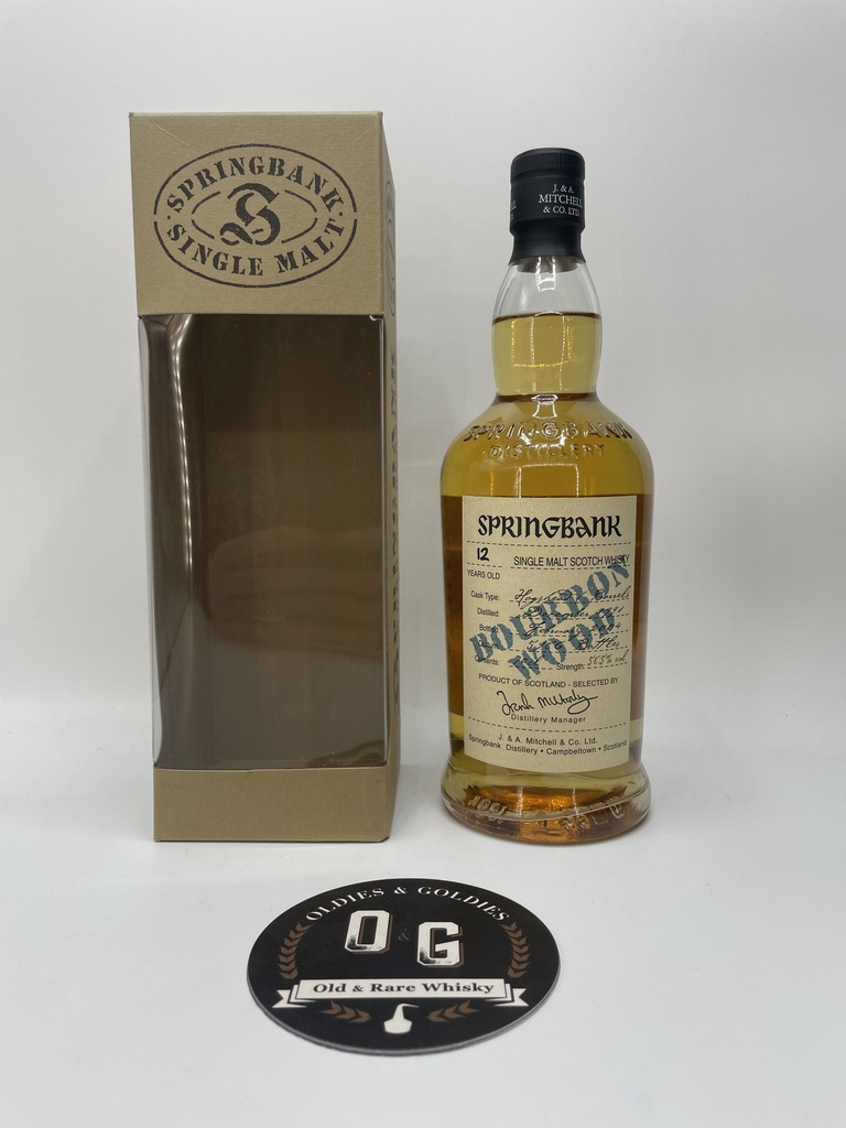 Springbank 1991 12y (Bourbon-Wood Series) 70cl 58,5%