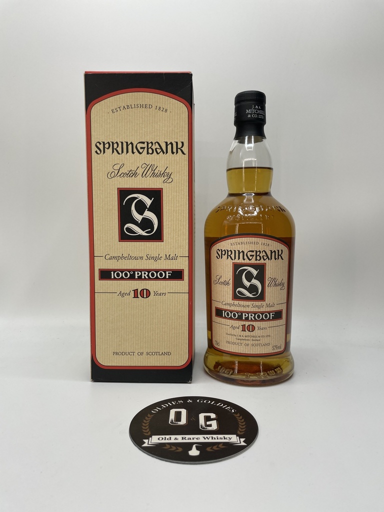 Springbank 10y old (Beige label 100 proof) 70cl 57%