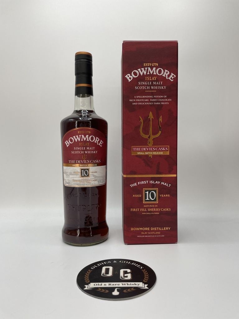 Bowmore "The devil's cask" release 1 70cl 56,9%