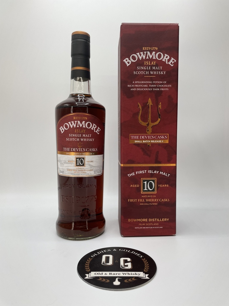 Bowmore &quot;The devil's cask&quot; release 2 - 70cl 56,3%