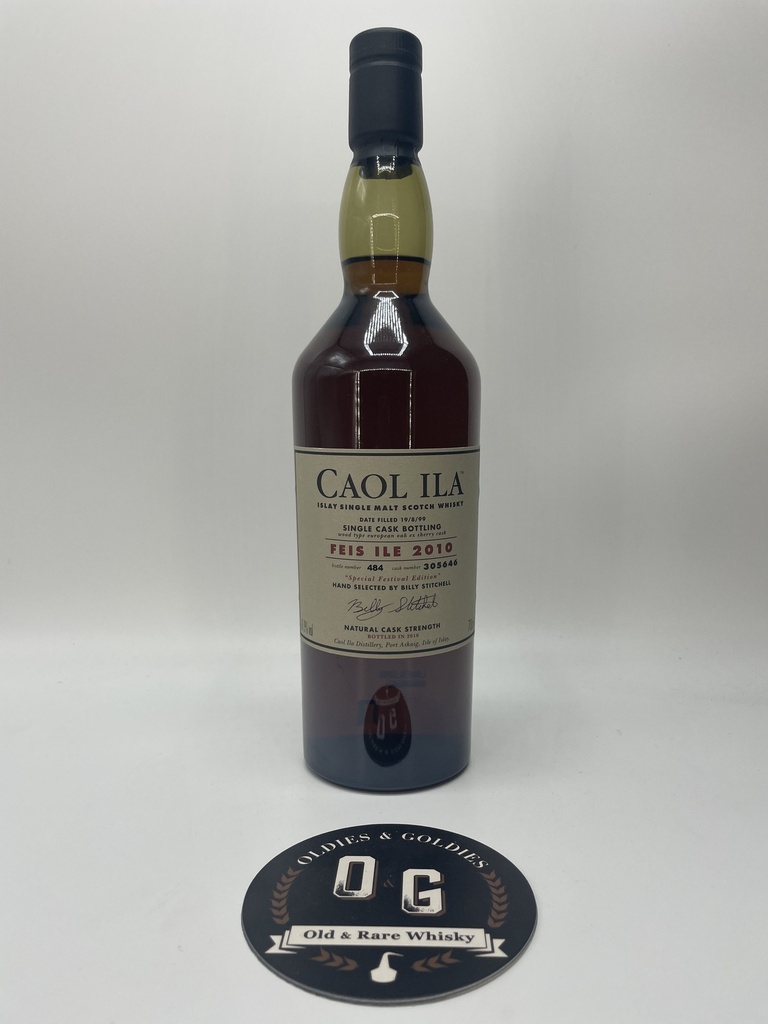 Caol Ila 11y Feis ile 2010 Cask #305646 61,9% 70cl