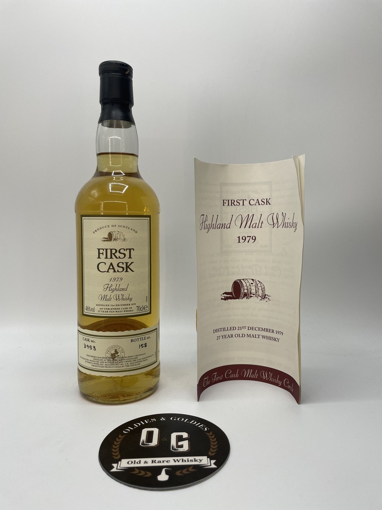 Glen Albyn 27y 1979 First Cask # 3953 46% 70cl