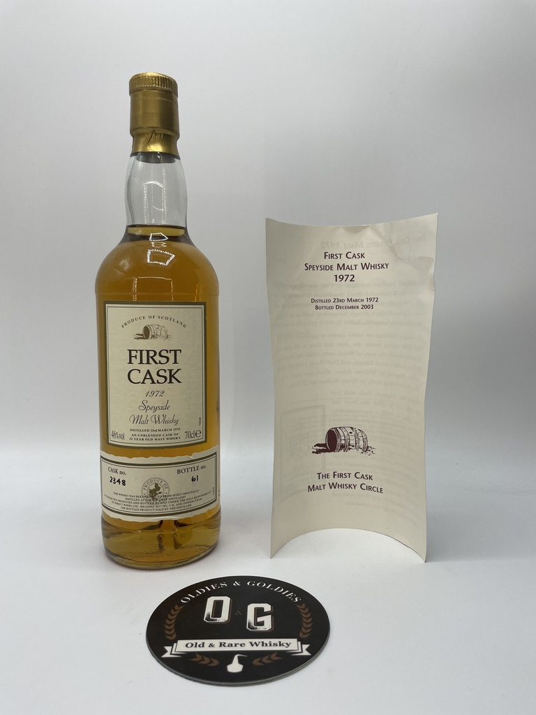 Macduff 31y 1972 First Cask #2348 46% 70cl