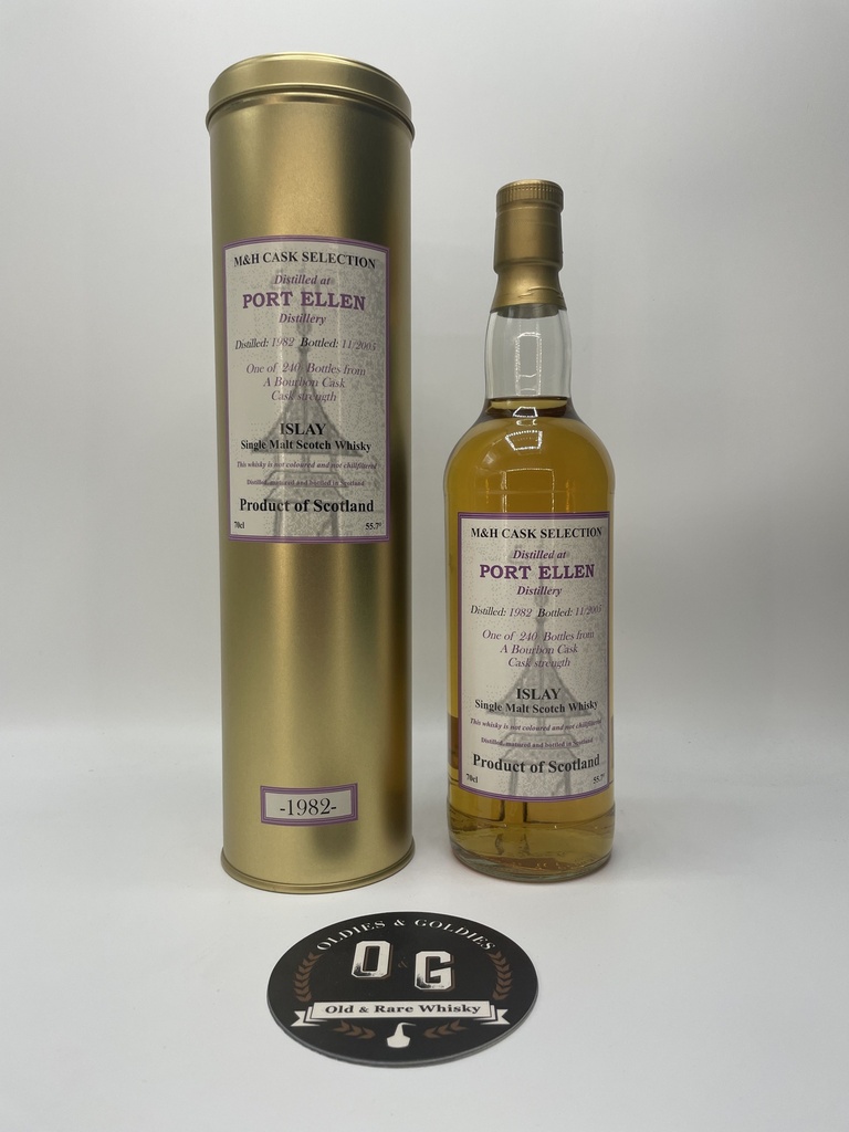 Port Ellen 1982 23y M&amp;H Cask Collection 55,7% 70cl