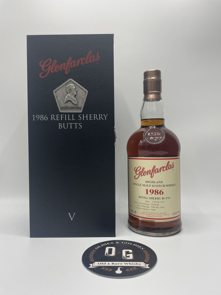 Glenfarclas 29y 1986 Family edition V - 70cl 53,8%