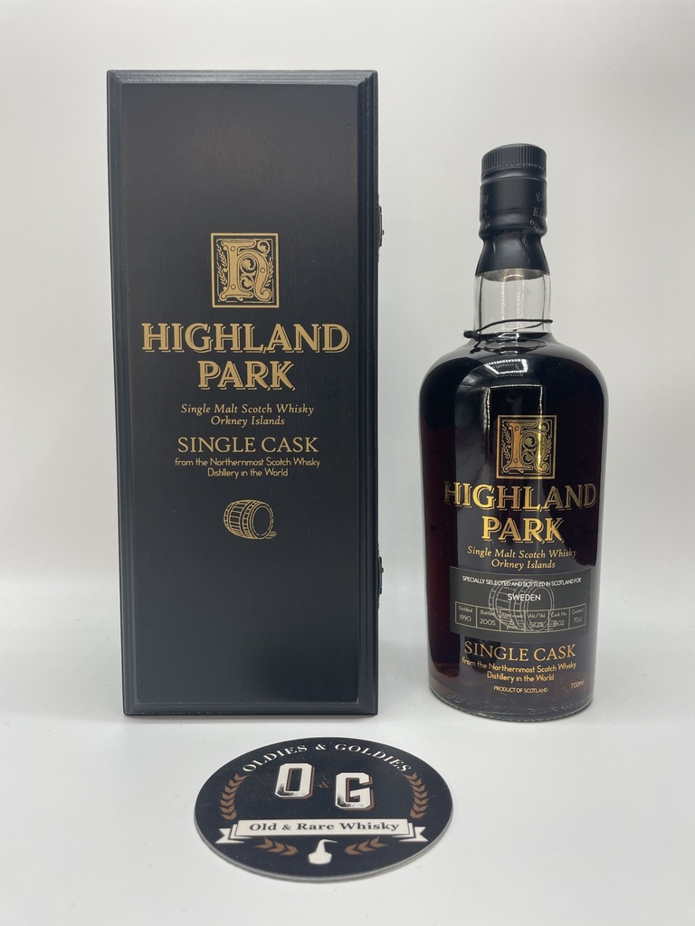 Highland Park 1990 15y Single cask#1602 57,2% 70cl