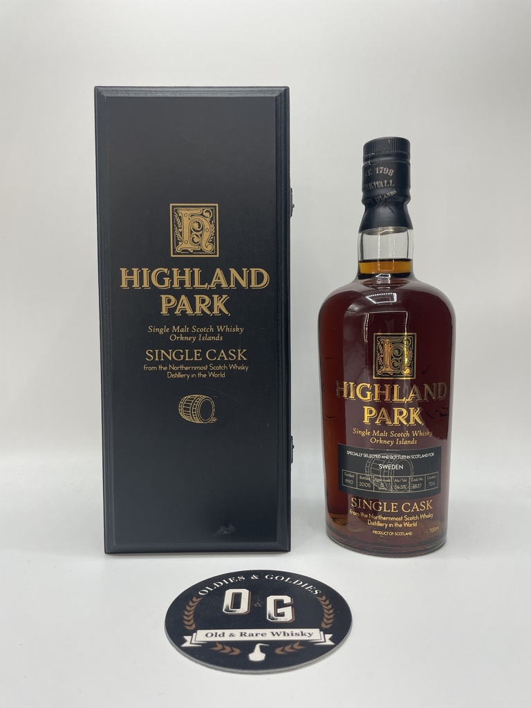 Highland Park 1990 15y Single cask#6537 56,5% 70cl