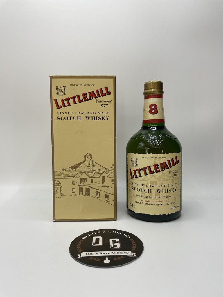 Littlemill 8y (Single Lowland Malt) 40% 70cl