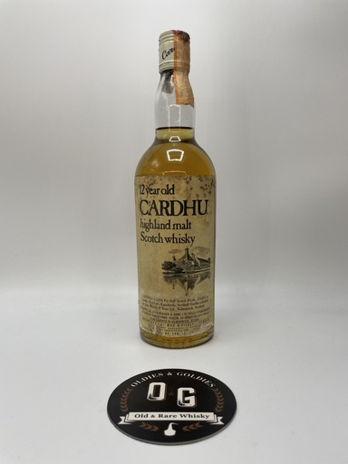 Cardhu 12y screw cap / Wax &amp; Vitale 75cl 43%