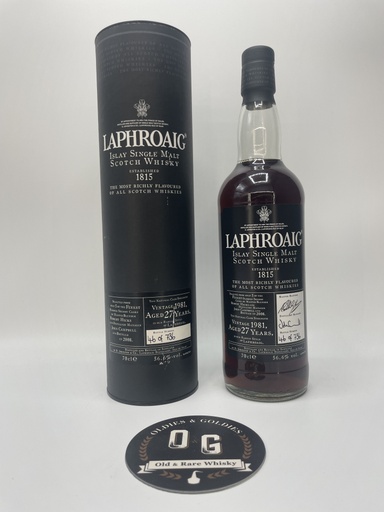 Laphroaig 1981 27y &quot;Oloroso sherry casks&quot; 70cl 56,6%
