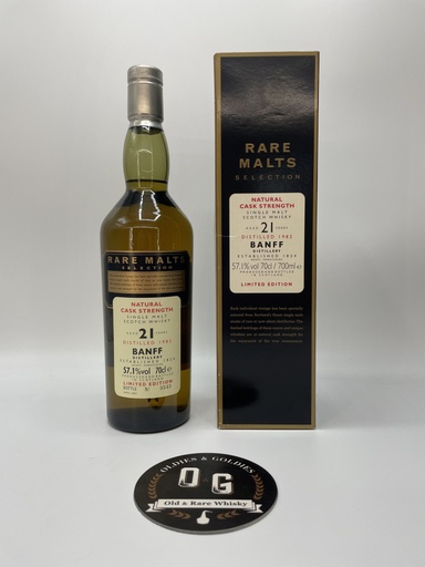 Banff 1982 Rare Malts 21y 57,1% 70cl