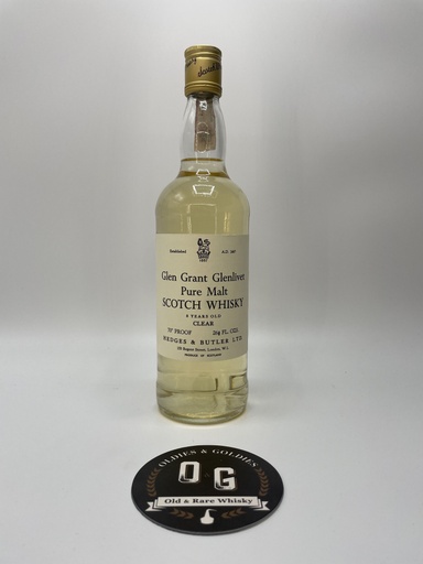 Glen Grant - Glenlivet 8y (Hedges &amp; Butler) 75cl 40%
