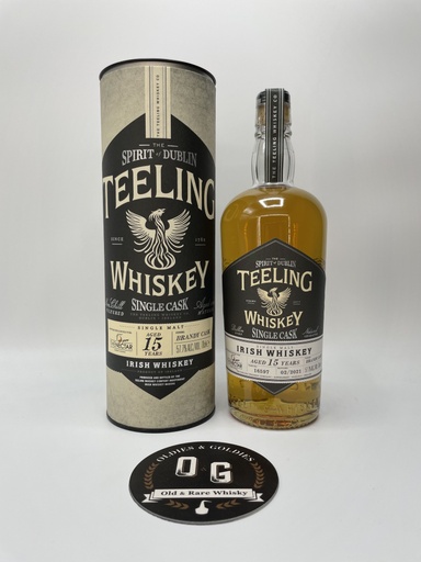 Teeling 2005 15Y (single cask for The Nectar) 57,7% 70cl