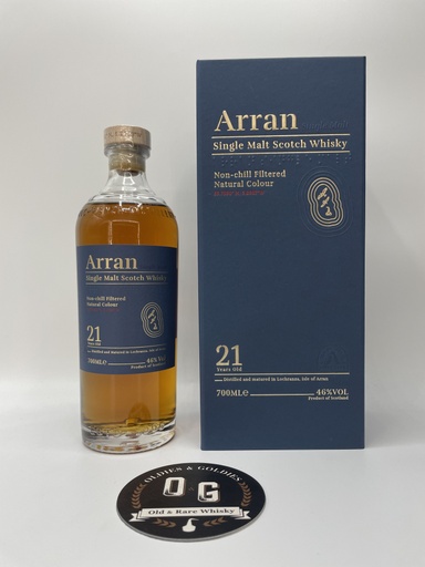Arran 21y (bottled 2021) 46% 70cl